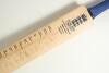England tour to Australia 2010/11. Official England &lsquo;Adidas&rsquo; cricket bat with England emblem of the three lions and crown emblem to top of the bat and &lsquo;Australia v England. Ashes Series 2010/11. England&rsquo; below, fully signed in ink to the front by the sixt