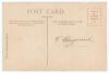 &lsquo;The England XI in Australia 1904&rsquo;. Early sepia real photograph postcard of the England team on board ship, with title and players names printed to lower border. Signed in black ink to the front by A.E. Relf, and to verso by Tom Hayward. Others featured i - 2