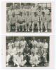 Derbyshire C.C.C. mid 1930s. Two sepia real photograph plain back postcards of Derbyshire teams of the 1930s, the players seated and standing in rows wearing cricket attire. Players include Arthur Richardson, Stan Worthington, Tommy Mitchell, Alf and Geor