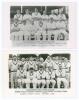 Gloucestershire C.C.C. 1952 & 1954. Two mono plain back postcards of the Gloucestershire teams of 1952 and 1954, the players seated and standing in rows wearing cricket attire. Printed title and players&rsquo; names to lower border. Both with official stamp to 