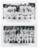 Gloucestershire C.C.C. 1948 & 1949. Two mono plain back postcards of the Gloucestershire teams of 1948 and 1949, the players seated and standing in rows wearing cricket attire. Printed title and players&rsquo; names to lower border. Both with official stamp to 