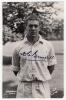 Henry Benson &lsquo;Harry&rsquo; Birrell. Eastern Province, Oxford University & Rhodesia 1947-1960. Mono real photograph postcard of Birrell standing three quarter length wearing cricket attire. Very nicely signed in ink to the photograph &lsquo;H.B. Birrell&rsquo;. Printed titl