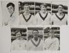 Lancashire C.C.C. 1970s. Seven official mono Club issue photocards of Lancashire players, each signed by the featured player. Signatures are Farokh Engineer, David Lloyd, Peter Lever, Ken Shuttleworth, David Hughes, Clive Lloyd and Frank Hayes. Very good 