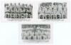 Leicestershire C.C.C. 1950-1952. Three original mono real photograph plain back postcards of Leicestershire teams for seasons 1950, 1951 & 1952, the players seated and standing in rows wearing cricket attire. All postcards with printed title and players&rsquo; 