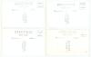 Leicestershire C.C.C. 1957-1960. Four original mono real photograph postcards of Leicestershire teams for seasons 1957, 1958, 1959 & 1960, the players seated and standing in rows wearing cricket attire. All postcards with printed title and players&rsquo; names - 2