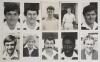 Leicestershire C.C.C. 1980s. Ten original mono Club issue player portrait plain back postcards/ photographs of Leicestershire players, mainly 1980s. Six are signed to the front by the featured player. Signatures are Peter Willey, David Gower, Les Taylor, 