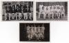 Nottinghamshire C.C.C. 1946-1948. Three original mono real photograph plain back postcards of Nottinghamshire teams of the 1940s, the players seated and standing in rows wearing cricket attire. Seasons are 1946, 1947 and 1948 with printed titles. The 1946