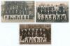 Nottinghamshire C.C.C. 1921-1928. Three mono/ sepia real photograph postcards of Nottinghamshire teams, the players seated and standing in rows wearing caps and blazers. Teams are 1921, 1926 (both Douglas Studios, postally unused) and 1928 (publisher unkn