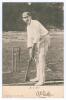 Albert Edward Relf. Sussex, Auckland & England 1900-1921. Early original mono postcard of Relf standing full length at the crease in batting pose wearing Sussex cap. The postcard nicely signed in black ink to the lower margin by Relf. Wrench Series no. 16