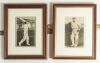 Herbert Sutcliffe. Yorkshire & England and Jack Hobbs. Surrey & England. Two nicely signed real photograph postcards of the England opening batsman, each signed in black ink. Each nicely mounted, framed and glazed. Overall approximately 7&rdquo;x9&rdquo;. Sold with f