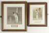 Herbert Sutcliffe. Yorkshire & England and Jack Hobbs. Surrey & England. Two nicely signed real photograph postcards of the England opening batsman, each signed in black ink. Each nicely mounted, framed and glazed. Overall approximately 7&rdquo;x9&rdquo;. Sold with f - 2