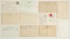 Cricket postcards 1910s-1950s. A good selection of eleven original postcards, the majority real photographs unless stated. Includes team postcards of Yorkshire 1905 (printed) by Scott of Bradford, Northamptonshire of 1925, S.H. Greenway of Northampton, Su - 2