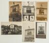 &lsquo;The Johnnie Walker Test Match Scoreboard&rsquo; 1934. Five mono/ sepia real photograph postcards depicting the scoreboard at various locations during the 1934 Ashes series. Locations are Great Yarmouth, 1st Test at Trent Bridge, showing Australia&rsquo;s 1st innings