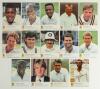 &lsquo;Cornhill Insurance Test Series&rsquo; collectors&rsquo; cards Series &lsquo;D&rsquo; and &lsquo;E&rsquo;. Thirty six original colour player cards, of which eight are from Series &lsquo;D&rsquo;, all signed by the featured player, and twenty eight from Series &lsquo;E&rsquo; (twenty one signed). Series &lsquo;D&rsquo; signatu - 3