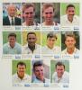 &lsquo;Cornhill Insurance Test Series&rsquo; collectors&rsquo; cards Series &lsquo;G&rsquo; to &lsquo;K&rsquo;. Over one hundred and fifty original colour player cards of which over sixty are signed by the featured player. Includes Series &lsquo;G&rsquo;, 21 cards of which thirteen are signed by Bicknell, Ca - 2