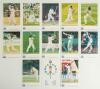 T.C.C.B., Middlesex and World Cup 1999 postcards. A selection, a good number signed, including T.C.C.B. &lsquo;England Internationals in the 90s&rsquo;, twenty eight postcards nos. 1, 3, 6, 8, 10-33, of which nineteen are signed by Gower, Lamb, Bailey, Capel, Fairbro - 4