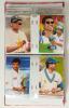 Indian trade, collectors&rsquo; cards and postcards 1990s. Album comprising approx. two hundred modern Indian trade cards and postcards covering individual players and teams, mainly India, also Pakistan, Sri Lanka, Australia, England etc. Includes twenty cards - 6