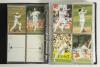 Test and County postcards 1970s-1990s. Large black binder comprising over 380 postcards, promotional cards and postcard size photographs covering Test and County players, cricket grounds, and modern reproduction postcards. Around eighty are individually s - 2