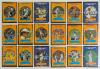 Australian issue &lsquo;Scanlens Stimorol 1989/90 Australia, New Zealand, Pakistan, Sri Lanka&rsquo;. PBL Marketing. Near complete set of seventy nine of the eighty four cards issued. Lacking nos. 24 Ian Botham, 53 Martin Sneddon, 58 & 59 both Imran Khan, and 70 Wasi - 2