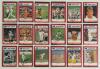 Australian issue &lsquo;Scanlens Stimorol 1990/91 Australia, England, New Zealand&rsquo;. PBL Marketing. Complete set of the eighty four cards issued. The majority of player cards are signed by the featured player. Those lacking signatures are nos. 10 Campbell, 14 I. - 2
