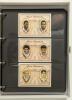 County Print Services modern cricket card sets. Binder comprising a nicely presented collection of eight complete sets of modern trade card issues with the odd card signed. Sets are &lsquo;County Cricket Teams 1900-1914&rsquo; (48 cards). &lsquo;Cricket&rsquo;s Pace Partners&rsquo; (1 - 4