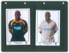 Hampshire C.C.C. 1990s-2010s. Two black binders comprising a large selection of modern official player and team collectors&rsquo; cards. Includes over one hundred and eighty official player postcards of which over sixty are signed by the player. Signatures incl - 3