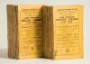 Wisden Cricketers&rsquo; Almanack 1929 and 1930. 66th & 67th editions. Original paper wrappers. The 1929 edition with wear and loss to the spine paper, the 1930 edition with total loss of the spine paper, some front wrapper corner loss to the 1930 edition, both