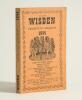 Wisden Cricketers&rsquo; Almanack 1944. 81st edition. Original limp cloth covers. Only 5600 paper copies printed in this war year. Very good/excellent condition. Rare war-time edition
