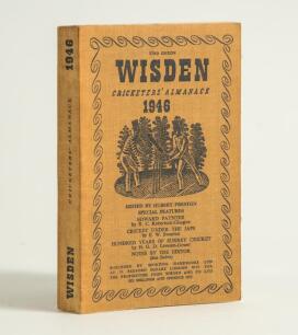 Wisden Cricketers&rsquo; Almanack 1946. 83rd edition. Original limp cloth covers. Very slight discolouration to covers and spine otherwise in very good condition