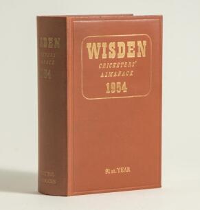 Wisden Cricketers&rsquo; Almanack 1954. Original hardback. Good/very good condition