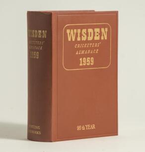 Wisden Cricketers&rsquo; Almanack 1959. Original hardback. Very good condition