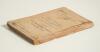 Wisden Cricketers&rsquo; Almanack 1870. 7th edition. Original paper wrappers. The book cocked to the right, wear with loss to rear wrapper, old tape to spine, ink signature to the top border of the front wrapper, minor staining to the wrappers, a small hole to - 2