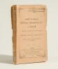 Wisden Cricketers&rsquo; Almanack 1872. 9th edition. Original paper wrappers, rear wrapper detached. The book slightly cocked to the right, wear with some small loss to the wrapper edges, some loss to the spine paper to at the head and base of the spine, ink s