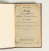Wisden Cricketers&rsquo; Almanack 1875. 12th edition. 1874. 212pp. Second issue. Bound in dark brown boards, lacking original paper wrappers, with title and date in gilt lettering to spine. Pages checked, complete. Very minor ink spots to page 13/14, 15/16 and