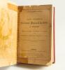 Wisden Cricketers&rsquo; Almanack 1879, 1880 and 1881. 16th to 18th editions. The three editions bound as one in light brown boards, with original paper wrappers for each edition, titles in gilt to spine. The 1879 with worn and faded wrappers, remains of old ta - 2