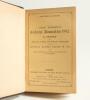 Wisden Cricketers&rsquo; Almanack 1882 and 1883. 19th & 20th editions. The two editions bound as one in half leather mauve boards, with original paper wrappers for each edition, titles in gilt to spine, red speckled page edges. Some wear to the outer mauve boar