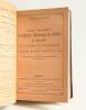 Wisden Cricketers&rsquo; Almanack 1882 and 1883. 19th & 20th editions. The two editions bound as one in half leather mauve boards, with original paper wrappers for each edition, titles in gilt to spine, red speckled page edges. Some wear to the outer mauve boar - 2