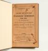 Wisden Cricketers&rsquo; Almanack 1885. 22nd edition. Bound in dark brown boards, with original paper wrappers, titles in gilt to spine. Some marks/staining to both front and rear wrappers, some small worm holes to front and rear wrappers affecting some of the 