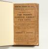 Wisden Cricketers&rsquo; Almanack 1890. 27th edition. Bound in dark brown boards, with original paper wrappers, titles in gilt to spine. Worn, darkened and stained wrappers with minor damage and loss to front wrapper, handwritten name of ownership to top border