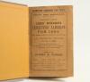 Wisden Cricketers&rsquo; Almanack 1894. 31st edition. Bound in light brown boards, with original paper wrappers, titles in gilt to spine. Odd minor faults to the wrappers, some foxing to the page block otherwise in good/very good condition