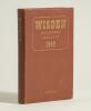 Wisden Cricketers&rsquo; Almanack 1943. 80th edition. Original hardback. Only 1400 hardback copies were printed in this war year. Heavy crease causing some breaking to the front board, light crease to rear, dulling to the gilt titles on the spine otherwise ion 