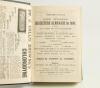 Wisden Cricketers&rsquo; Almanack 1898 and 1899. 35th & 36th editions. Both bound in green boards, lacking original wrappers, gilt titles to spine and green speckled page edges. Trimming by the binder a little tight in places otherwise in good/very good conditi - 3