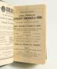 Wisden Cricketers&rsquo; Almanack 1908 and 1909. 45th & 46th editions. Both bound in green boards, lacking original wrappers, gilt titles to spine and green speckled page edges. Trimming by the binder a little tight in places otherwise in good/very good conditi