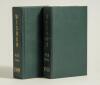 Wisden Cricketers&rsquo; Almanack 1908 and 1909. 45th & 46th editions. Both bound in green boards, lacking original wrappers, gilt titles to spine and green speckled page edges. Trimming by the binder a little tight in places otherwise in good/very good conditi - 3