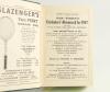 Wisden Cricketers&rsquo; Almanack 1935, 1936 and 1937. 72nd to 74th editions. All three bound in green boards, lacking original wrappers, gilt titles to spine and green speckled page edges. Good/very good condition. Qty 3 - 3