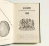 Wisden Cricketers&rsquo; Almanack 1944. 81st edition. Only 5600 paper copies were printed in this war year. Bound in green boards, lacking original wrappers, gilt titles to spine and green speckled page edges. Rare war-time edition. Very good condition