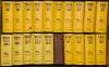 Wisden Cricketers&rsquo; Almanack 1947 to 2015. Original hardback editions. An almost complete run but lacking the 1960, 1962, 1964, 1991, 1995 and 1996 editions. The majority of the books with replacement dustwrappers, with the exception of the 1963 edition wh