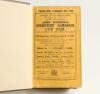 Wisden Cricketers&rsquo; Almanack 1911, 1928 and 1929. All three editions bound in dark brown boards, the first two editions with original paper wrappers, gilt titles to spine. The 1911 edition with poor darkened wrappers with heavy loss to extremities, the 192 - 3
