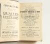 Wisden Cricketers&rsquo; Almanack 1911, 1928 and 1929. All three editions bound in dark brown boards, the first two editions with original paper wrappers, gilt titles to spine. The 1911 edition with poor darkened wrappers with heavy loss to extremities, the 192 - 4