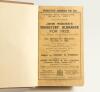 Wisden Cricketers&rsquo; Almanack 1921, 1923 and 1924. All three editions bound in dark brown boards, with original paper wrapper, with gilt titles to spine. The 1921 edition with loss to some surface on the front wrapper, the 1923 edition with soiled wrappers - 3